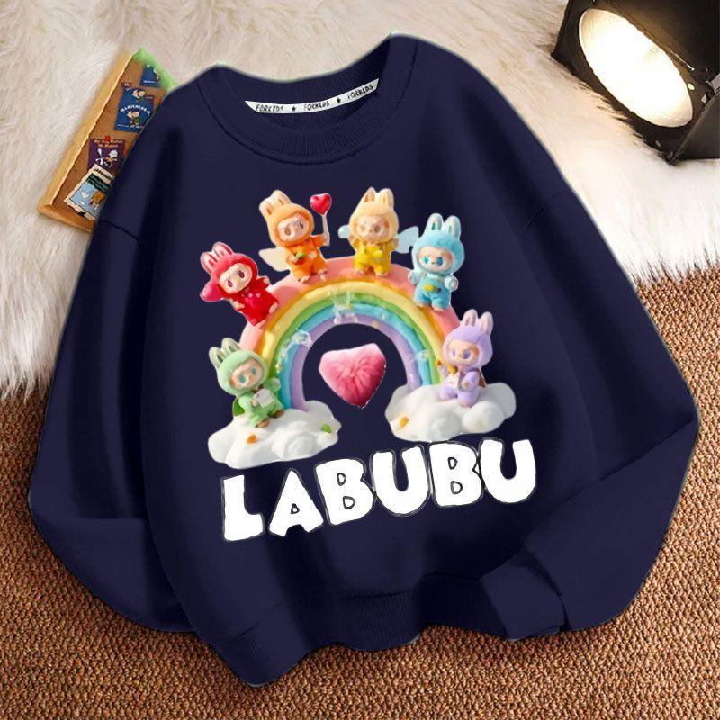 Children's Cute Hoodies, Fashionable Long-sleeved Loose Hoodies for Boys and Girls In Spring and Autumn