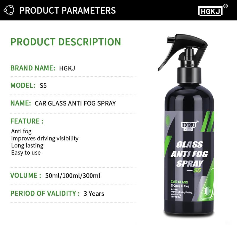Car Window Anti Fog Spray Liquid Paint Care Polishe Rainproof Anti-Fog Agent Water Car Care Windshield Glass Auto Accessory