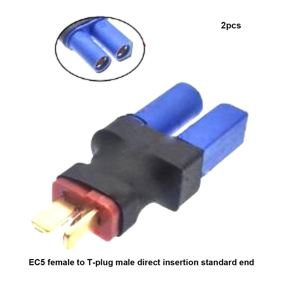 XT90 EC3 Airplane Battery Revolving Female Connector to Banana Head for 2pcs Welding Accessories