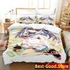 PLASTIC MEMORIES Bedding Set Printed Bed Set With Pillowcase Bed Duvet Cover Soft Single Double For Queen Super King Size