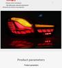 BMW 4 Series F32 F36 LED Taillight Mod: Dragon Scale Daytime, Reversing, and Brake Lights Assembly