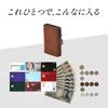 Genuine Leather Mini Small Compact Mini Popular Thin Money Clip [DONBOLSO] Wallet, Wallet, Wallet, Tri-fold Wallet, Men's Brand, Wallet, za077-tya