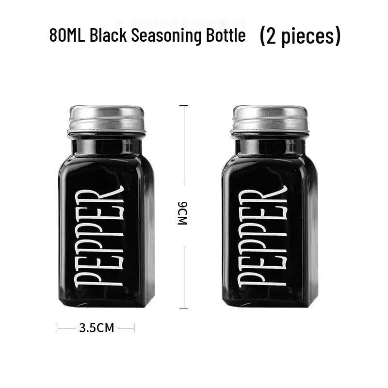 Glass Seasoning Shaker Set