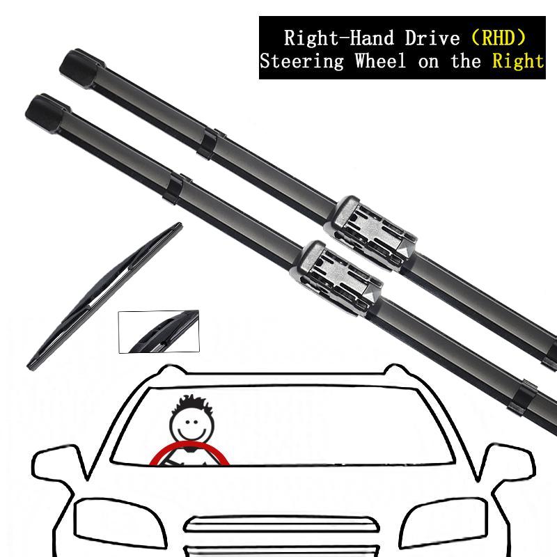 For Geely Geometry C     2024 Front Rear Set Wiper Blades Windows Replacement Cleaning Window Car Accessories