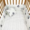 Baby Crib Bumper Pad Soft Safety Rail Guard Toddler Bed Anti-Collision Padding Set 4pcs