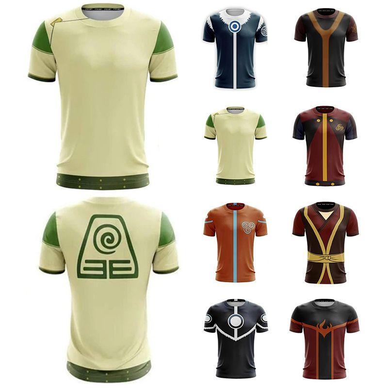 Avatar The Last Airbender Tshirt For Women And Men With Stunning 3d Print And Breathable Soft Material
