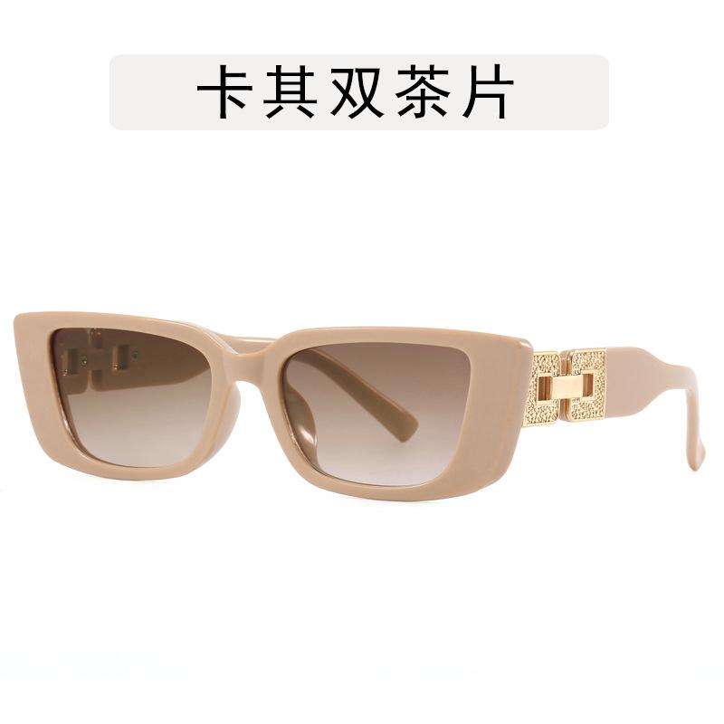 European American Style Women's Sunglasses Rectangle Shape Designer Sun Glasses Women UV Protection Outdoor Sun Glass
