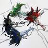 Feathers Design Half-Face Lace Mask Seductive Style Masquerade Feather Mask Fancy Prom Cosplay Masquerade Mask
