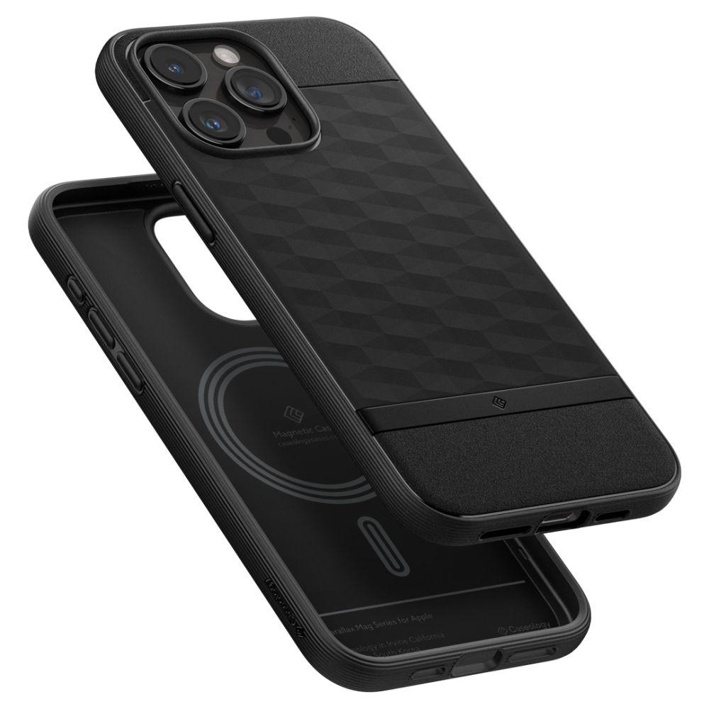 Caseology Parallax Mag Magsafe Iphone 15 Pro Max Matte Black
