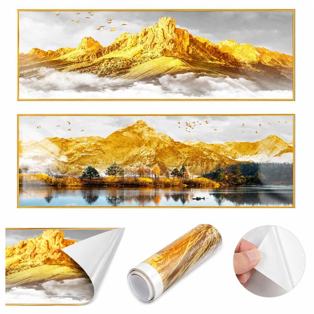 Mountain Landscape Bedside Decorative Paintings for Bedroom Living Room Bedside Background Wall