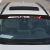 1Pcs Car Sticker Front Windshield Decorative Decals For Mercedes Benz AMG GLE GLS CLA GLC GLA W223 W213 W206 W205 W204 W212 W203