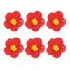 24pcs Hummingbird Feeders Replacement Flowers with Cleaning Brush for Outdoor Hanging Bird Feeder Pa