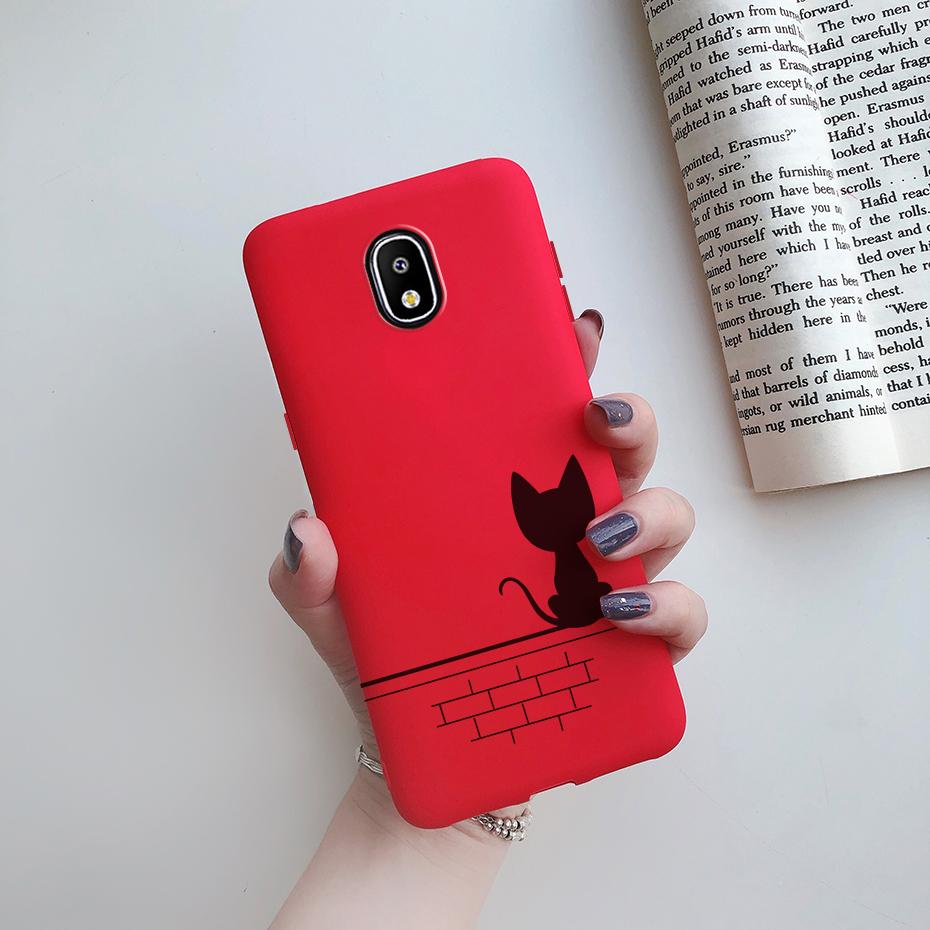 soft cover candy silicone phone case on for samsung galaxy j7 j5 j3 j 7 5 3 pro 2017 j330f j530f j730f case tpu back cover coque