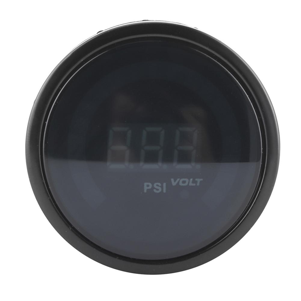 

52mm 2in Turbo Boost Gauge ‑15‑45PSI Digital LED Display for 12V Gasoline Vehicles