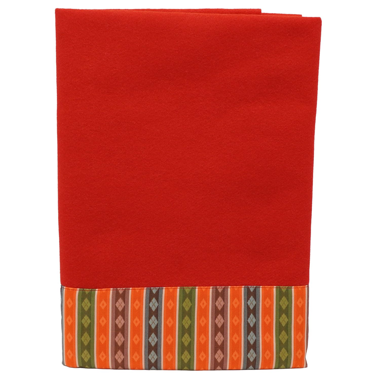 Kyoto Banto Shoten Hina Doll Display 100cm with Ancient Twill Border 30-inch Mat, Wide, Felton/Red, [Hina Doll/Hinamatsuri]