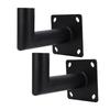 2Pcs 90 Degree Wall Mount Bracket Alloy Steel L Shaped Bracket for Outdoor Flood Lights