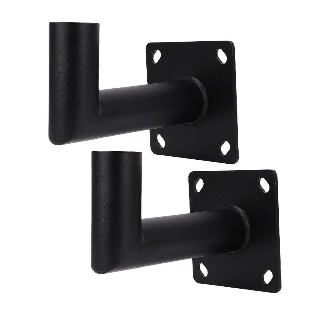 2Pcs 90 Degree Wall Mount Bracket Alloy Steel L Shaped Bracket for Outdoor Flood Lights