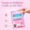 Everyuth Naturals Anti Pollution Pink Clay Charcoal Sheet Mask Pack Of 3 25ml Refreshing Detox Glow Biodegradable Face Mask For Radiant Skin
