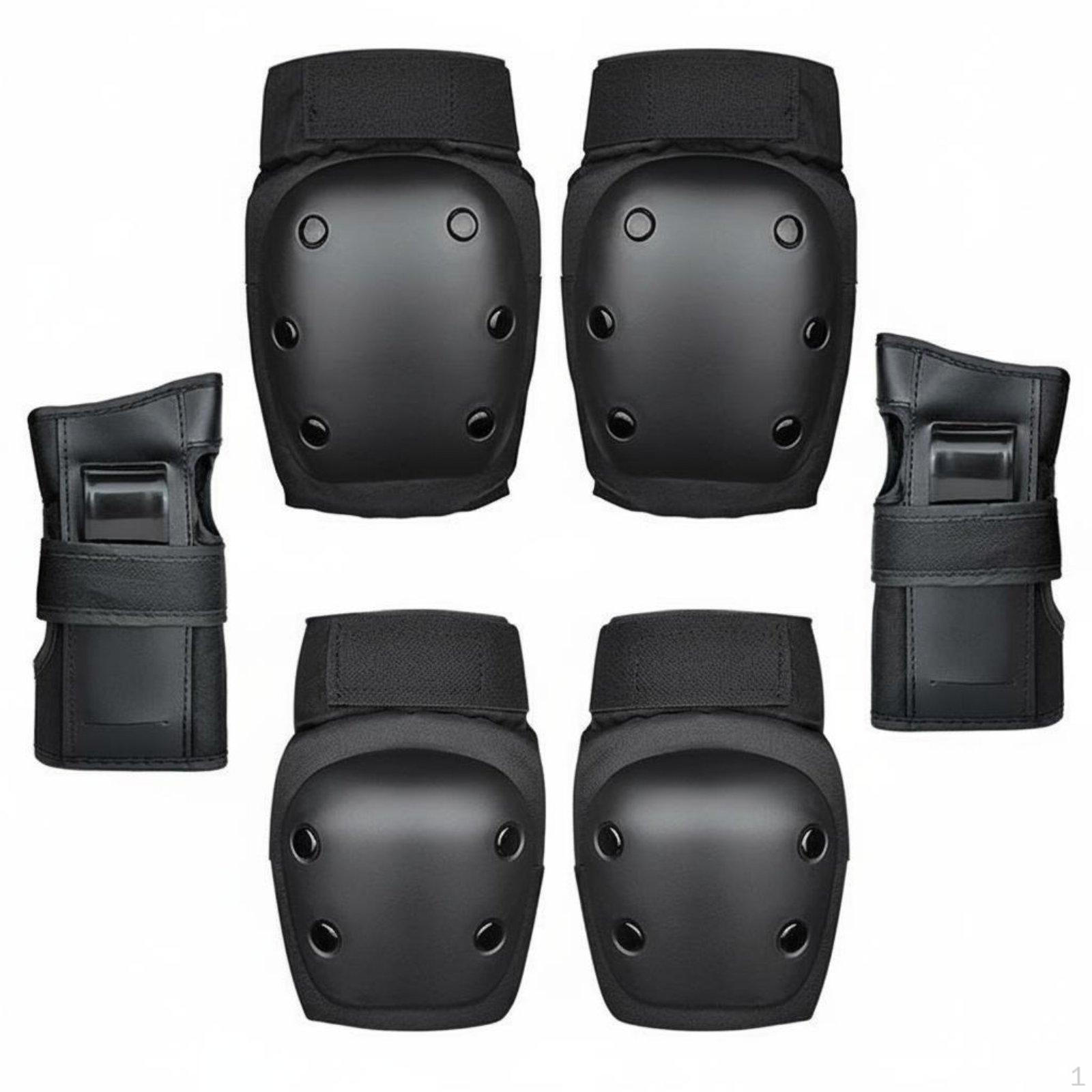 Guarding Gear Set VersatileSport Use Skateboard Pads High Impact Protection for