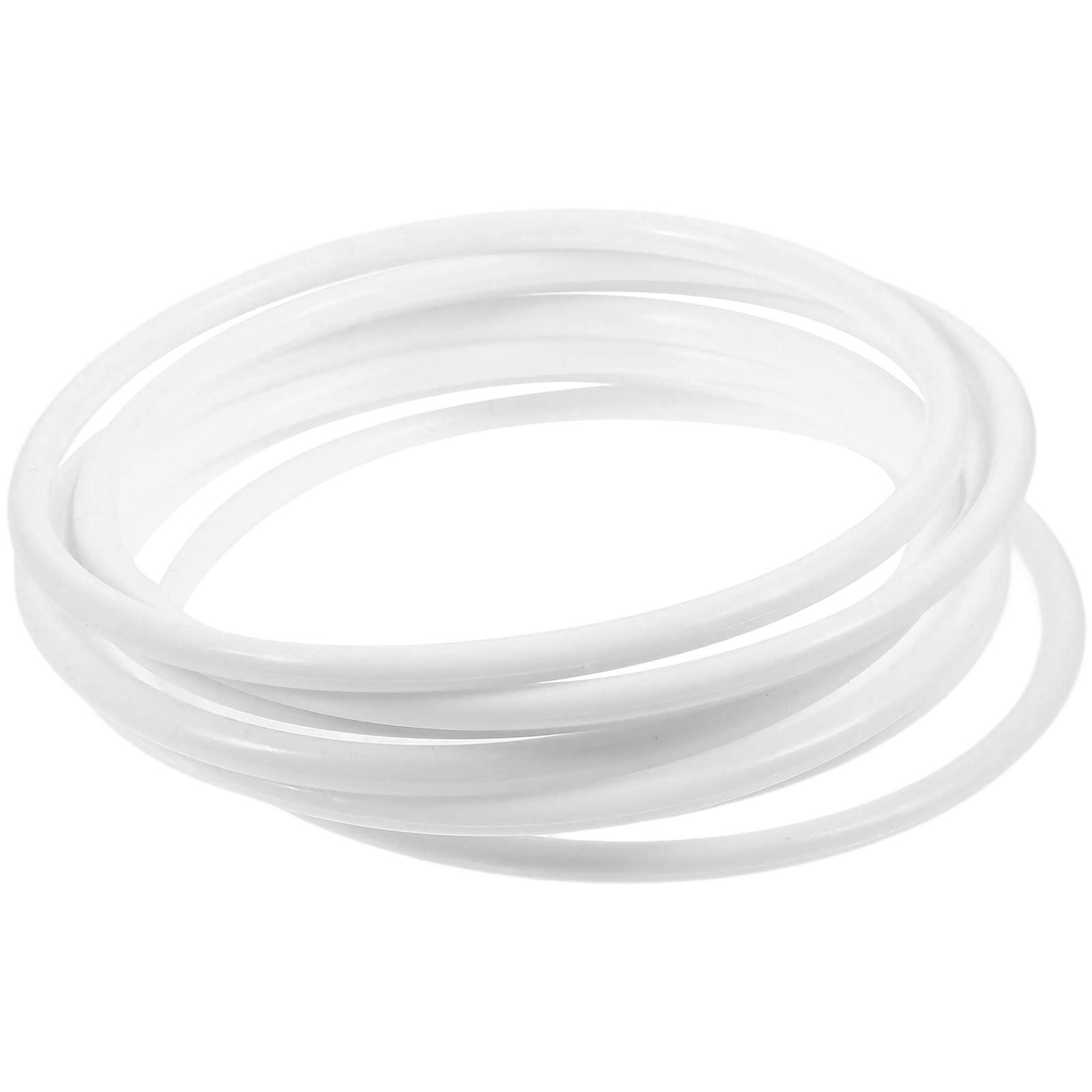 20Pcs Dreamcatcher Plastic Rings White 13Cm Round Hoops Perfect for DIY Craft Yarn Wrapping Macrame Mandalas Decoration 6X6X0.55CM