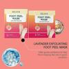 EELHOE Peach Foot Mask: Plant Extracts, Hydrating and Softening, Improves Dryness, Daily Foot Care.