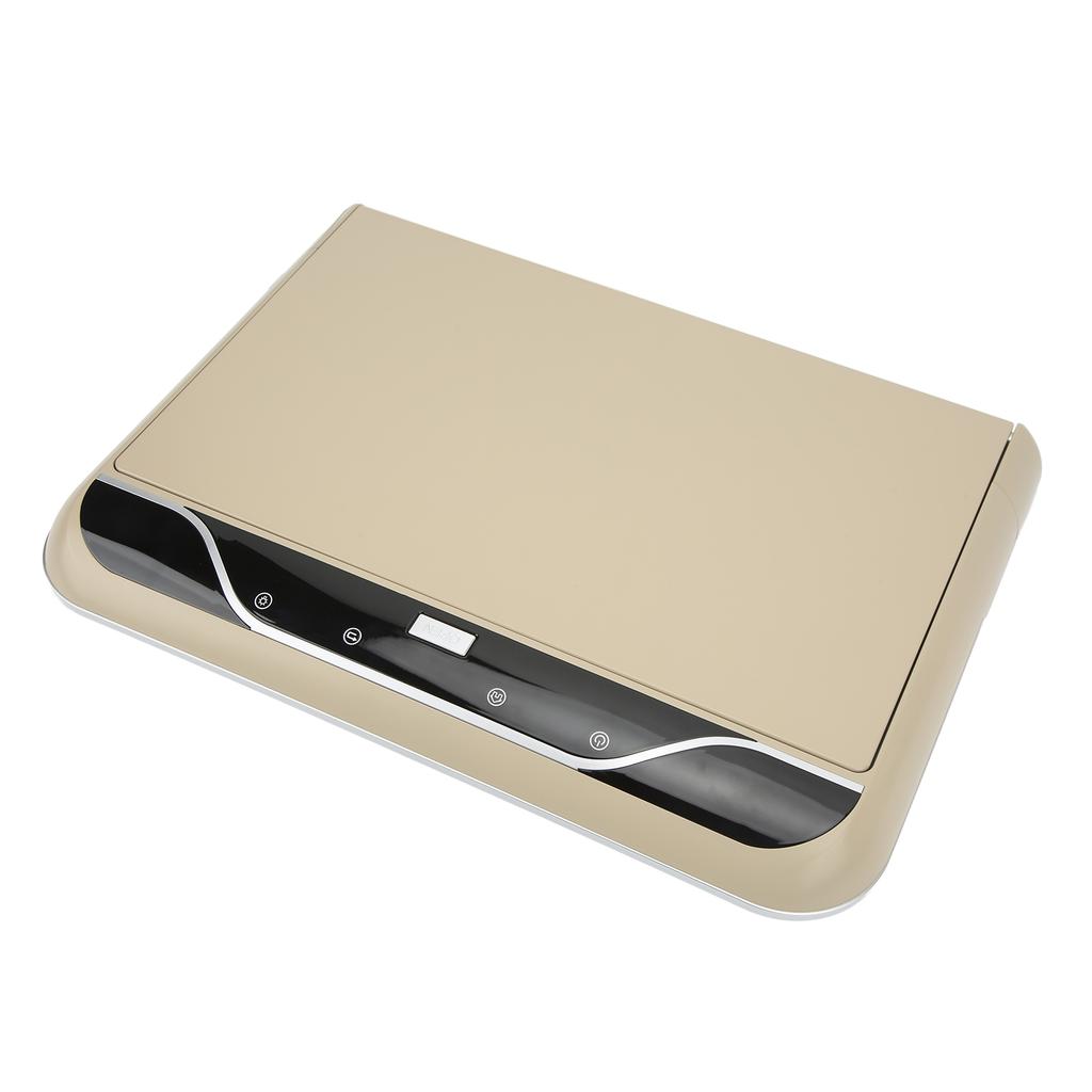 19in Car Overhead Player High Definition Touch Screen Flip Down Roof Mounted Monitor Multifunction for Android 9.0 Beige