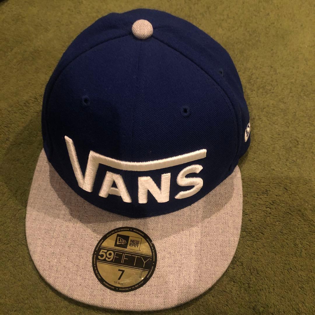 Used Price reduction! VANS 59FIFTY Cap Size 7 Navy/Gray