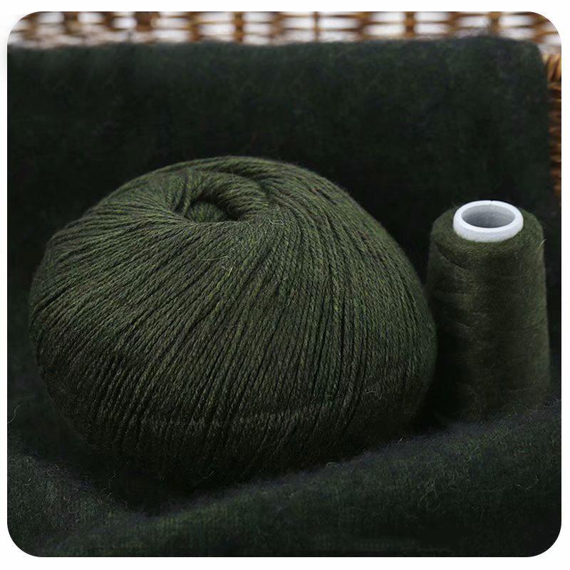 Cashmere Yarn Plush Mohair Knitting Thread Soft Baby Cotton Yarn For Cardigan Scarf Shawl Sweater Crochet DIY Handmade Yarn