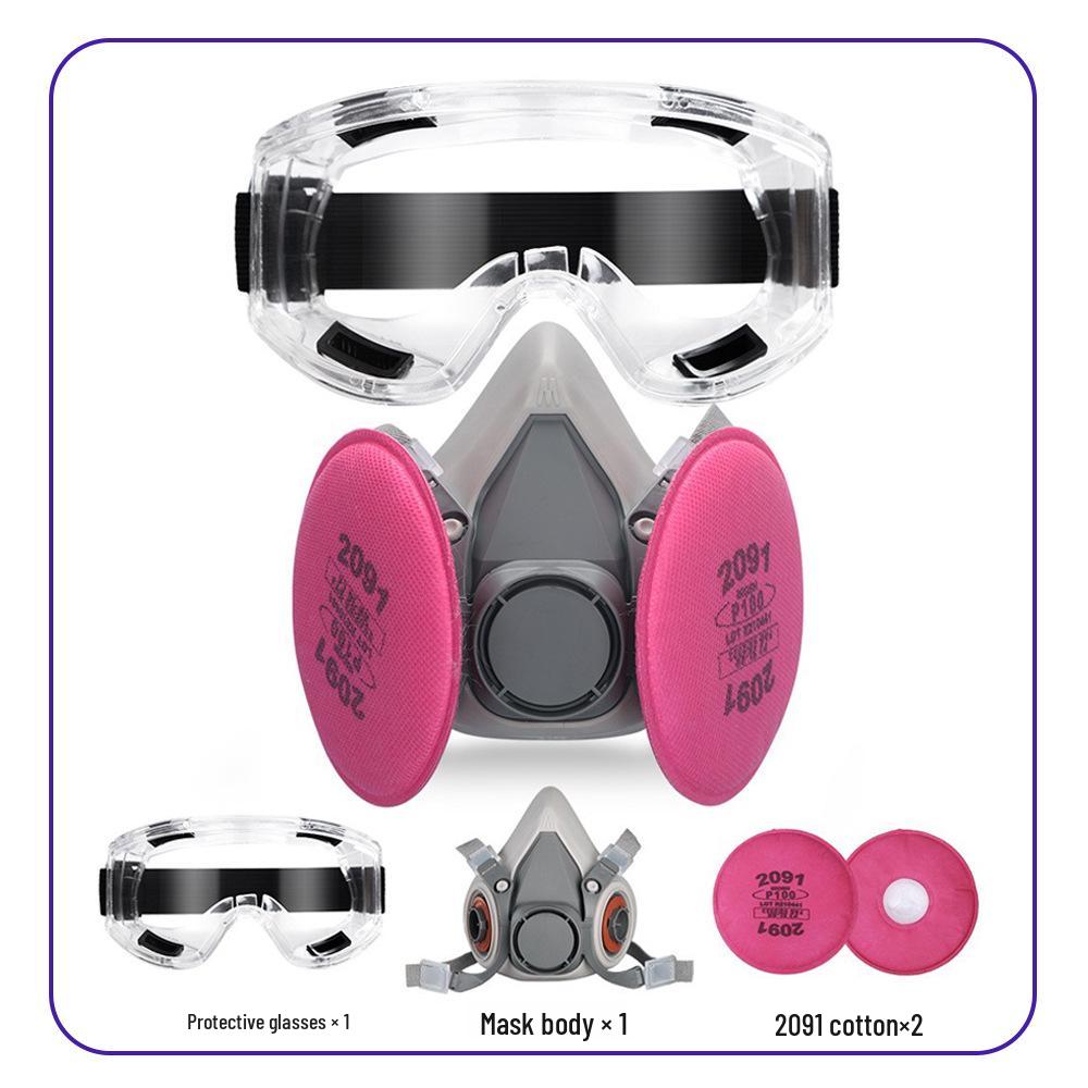 6200 Protective Respirator for Pesticide, Spray Paint, Chemical, Firefighting, and Formaldehyde