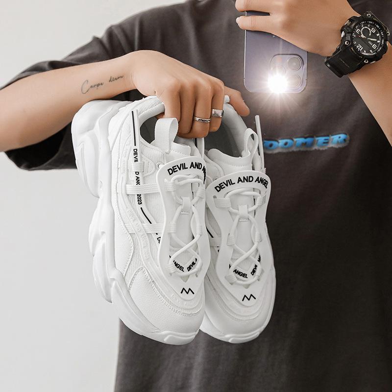2026 Trendy Thick Sole Height-Boosting Breathable Couple Sneakers 39
