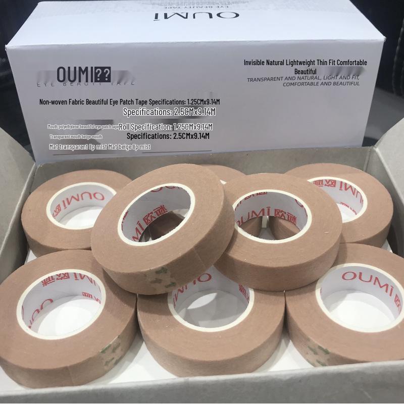 Невидимый телесного цвета фиксирующий скотч для бровей: Натуральный, дышащий усилитель двойного века для визажистов