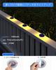 Recessed Garden Outdoor LED Solar Solar Ground Lights with Auto Solar Panel Easy Set of IP68 Perfect for and Driveways Lights, Lights, On/Off,