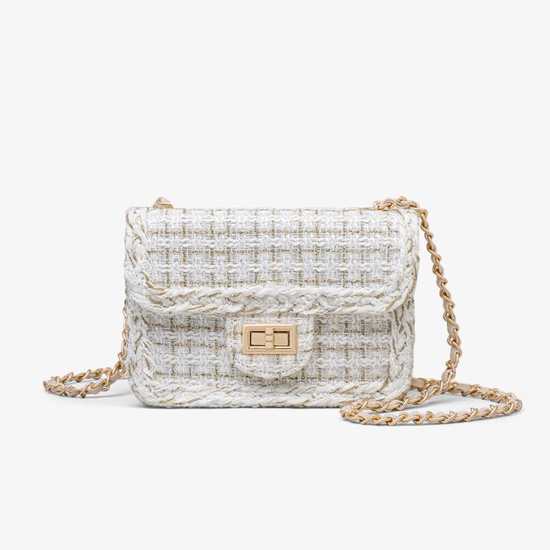 Bag 2025 new summer messenger bag women's bag small fragrant style high sense armpit bag chain small square bag