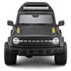 Maisto 1/24 Scale Ford Bronco Badlands 2021 Gray Custom Off-Road Series Sand / Diecast Model Car (Finished) 32541