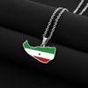 Map Necklace Somaliland Flag Pendant Necklaces Jewelry Gift National Style