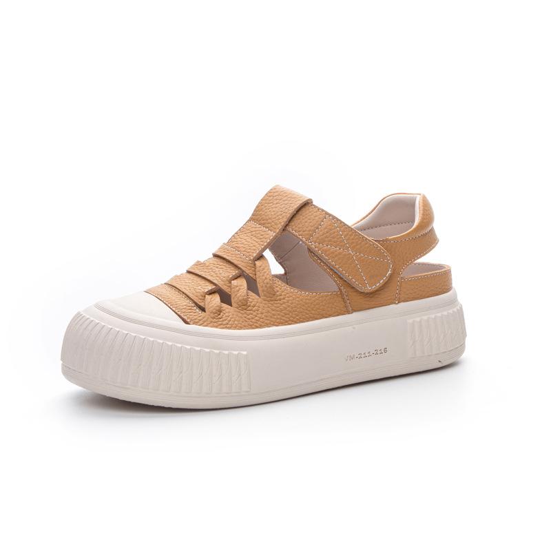 New Style of Breathable and Casual Women's Sandals with Hollowed-out Thick-soled Shoes