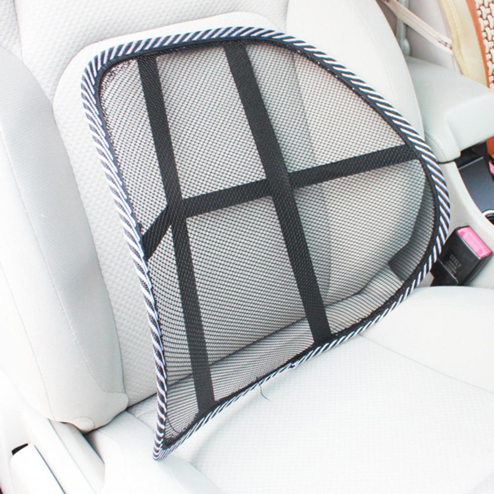 Coussin de protection pour dossier de siège de voiture, supports lombaires inférieurs, support dorsal en maille, coussin de soutien pour la taille