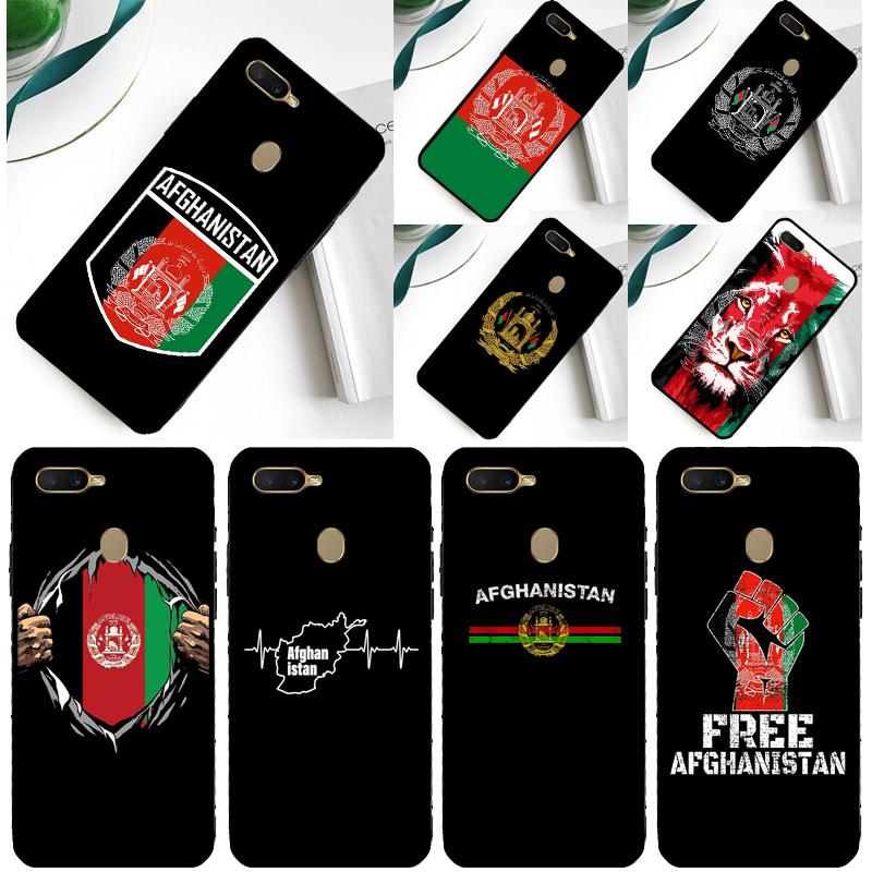 Afghanistan Flag Case For Oppo A60 A40 A80 A16 A76 A96 A18 A38 A58 A78 A98 A91 A15 A17 A74 A94 A54 A57S Cover
