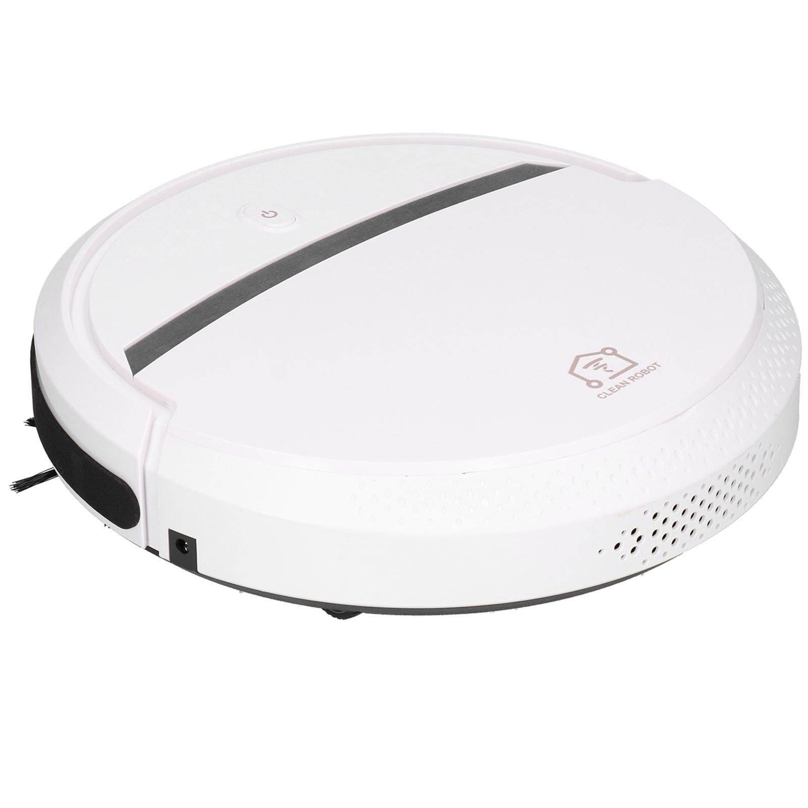 

3 in 1 Smart Sweeper Automatic Small Timing Vacuum Cleaner USB Charging for Home Use белый