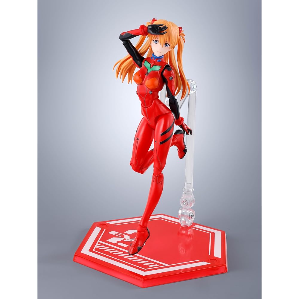 TAMASHII NATIONS S.H. Figuarts Evangelion Asuka Langley 135mm PVC ABS Painted Action Figure
