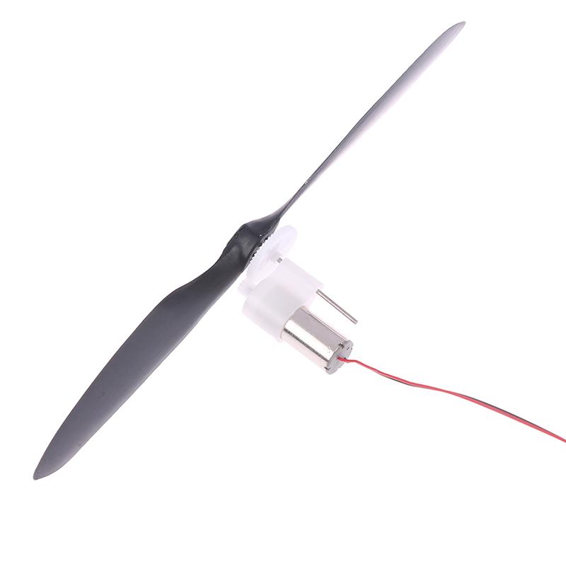 

1Set 3.7V Model Airplane 8520 Coreless Dc Motor Propeller Gear Reduction Gearbox Diy Helicopter Uav Rc Drone