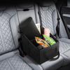 Black Car Trunk Organizer High Capacity Trunk Storage Organizer Box Save Space Car Seat Organizer Car Trunk Storage Box