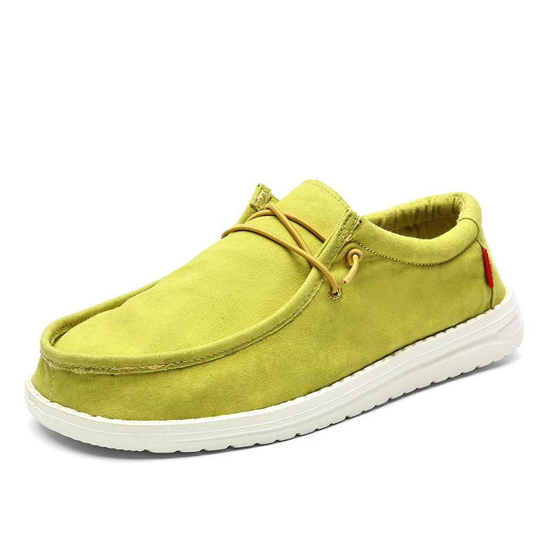 Fashion Non-Leather Casual Shoes Men Summer Loafers for Man Boat Shoes Leisure Slip-on Canvas Shoes for Men Espadrilles Homme