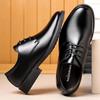 Fashion Non Slip Man Casual Shoe Lace Up Black 2025 Trend Luxury Sale Cheap Clearance Comfortable Leather Shoes For Men Fashion Pu On