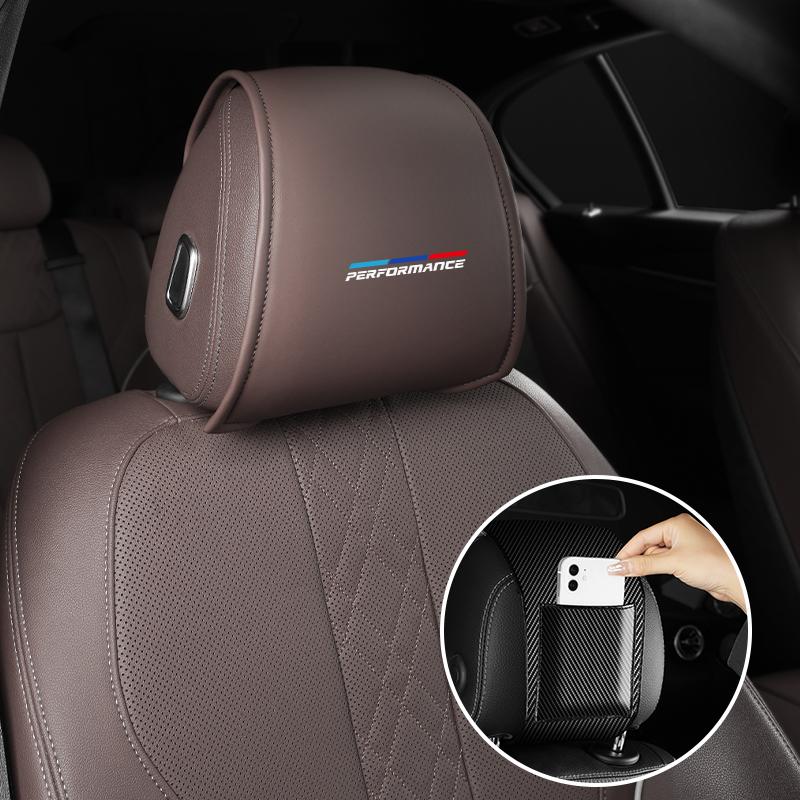 2025 Coprisedile per Auto Caldo Copricapo Cuscino per il Collo Anti-sporco Protezione Accessori Per BMW E46 E90 E60 F10 E39 F30 E30 G30 E53 F31 G2