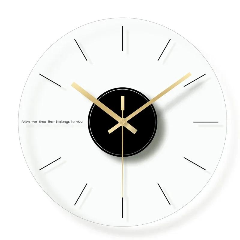 

Modern Glass Wall Clock Large Pow Patrol Wall Mirror Decoration Secret Hiding Kitchen Relojes De Pared Home Watch Decor SCT9Q9R8 12 inch