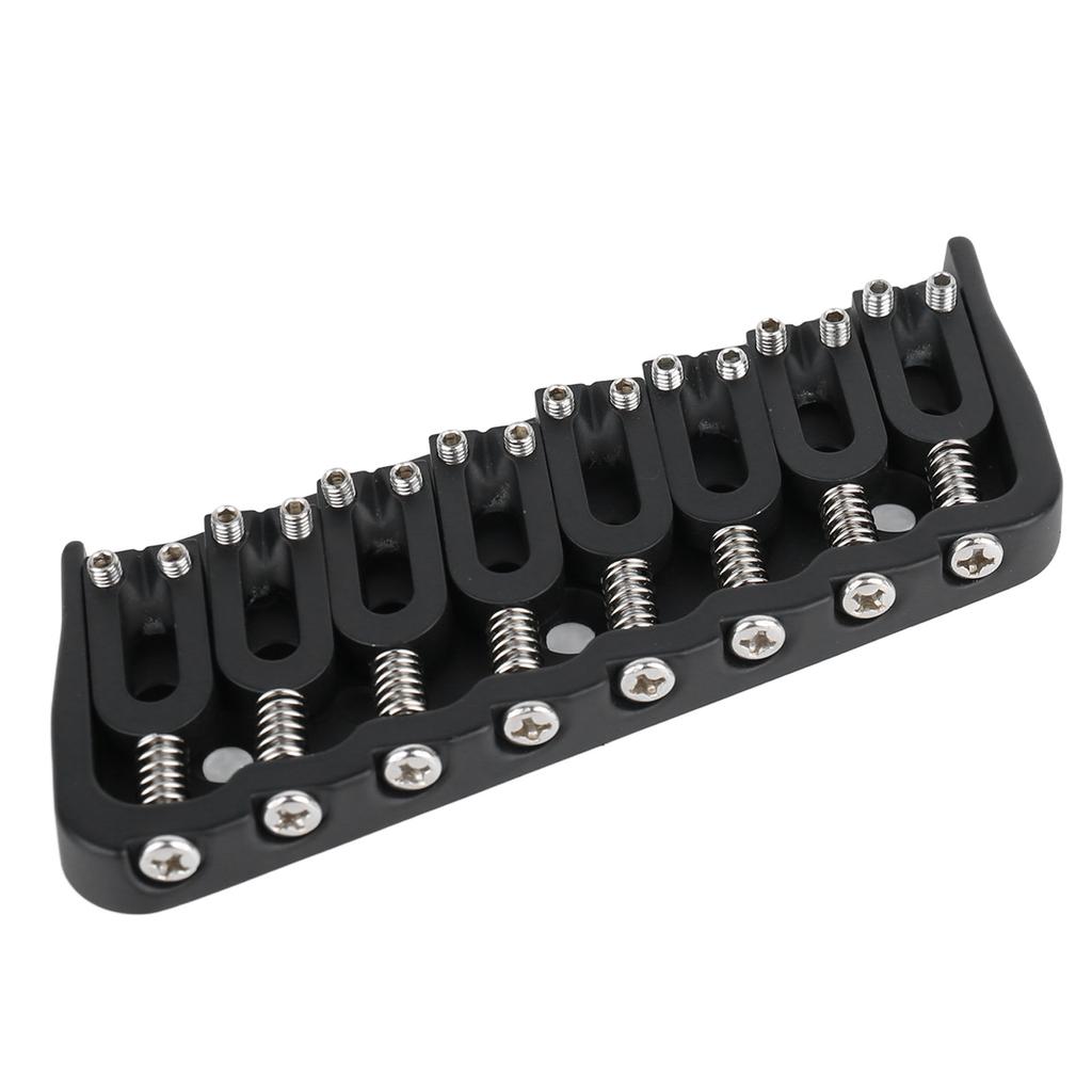 Electric Guitar Bridge 8 String Metal Tailpiece Instrument Accessory for Replacement