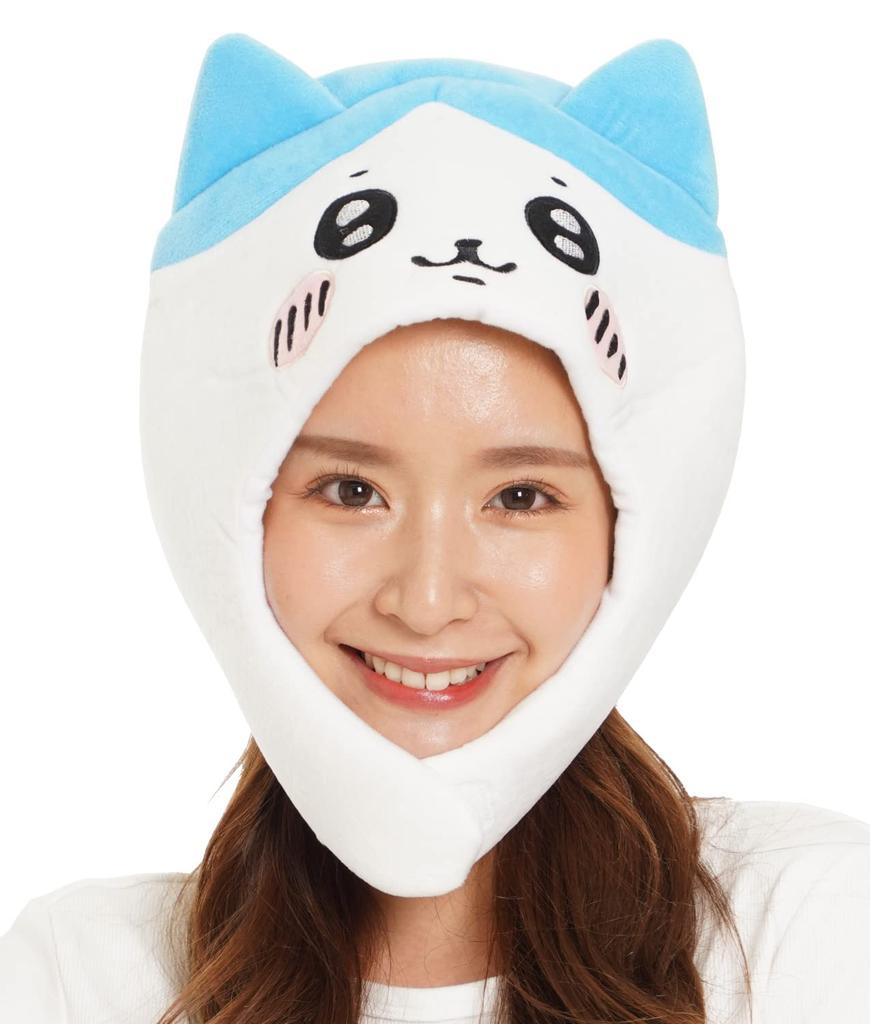 SAZAC Fleece Kigurumi Cap Chikawa Adult One Size Fits Most [SAZAC] [Hachiware]