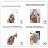 Mini Silicone Hot Water Bottle 300ml With Soft Cover Support Microwave Water Bottle Water Bag For Winter Use