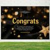 Graduate Themed Banner Customized Student Outdoor Garden Party Decorations Provided Portrait Photography Background Studio Props